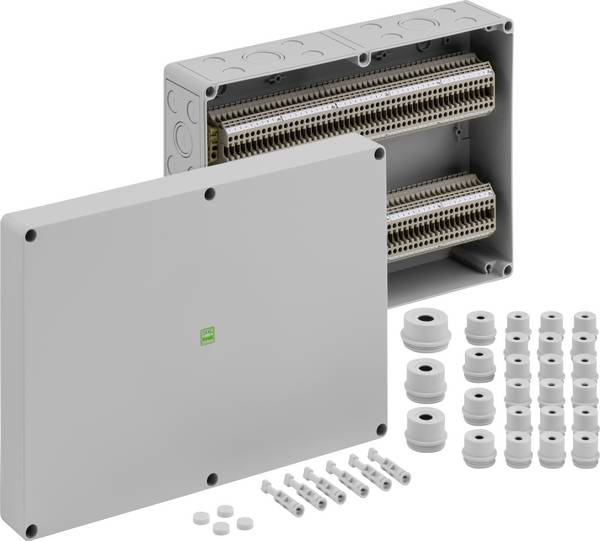 Spelsberg RK 4/100-100x4² Serial terminal enclosure 254 x 360 x 111 Aluminium Grey 1 pc(s)