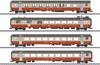 Märklin 42190 H0 set of 4 passenger coaches Swiss Express of SBB