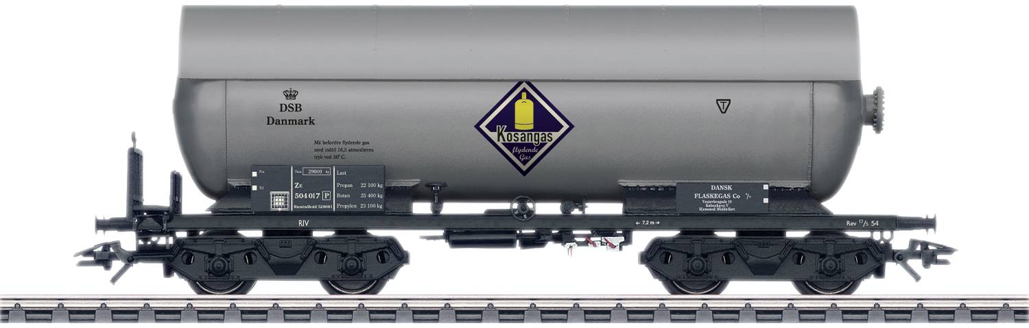 Maerklin 46464 H0 Gas Tank car of DSB