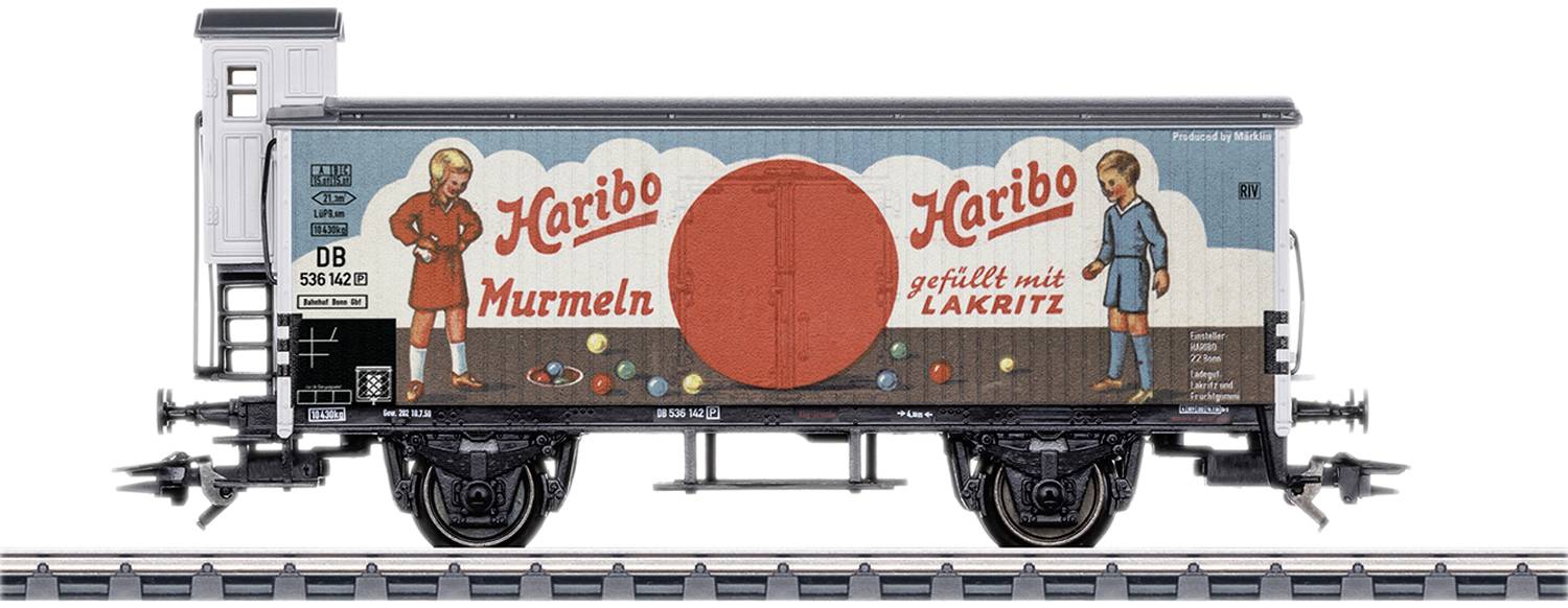 Maerklin 48900 H0 G10 refrigerated wagon from Haribo GmbH & Co. KG, MHI