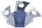 A secure, blue safety knife with a retractable blade and ergonomic handle. Ideal for precise cutting and protection.
