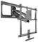 'Black TV wall bracket with extendable arm, suitable for large flat-screen televisions.'