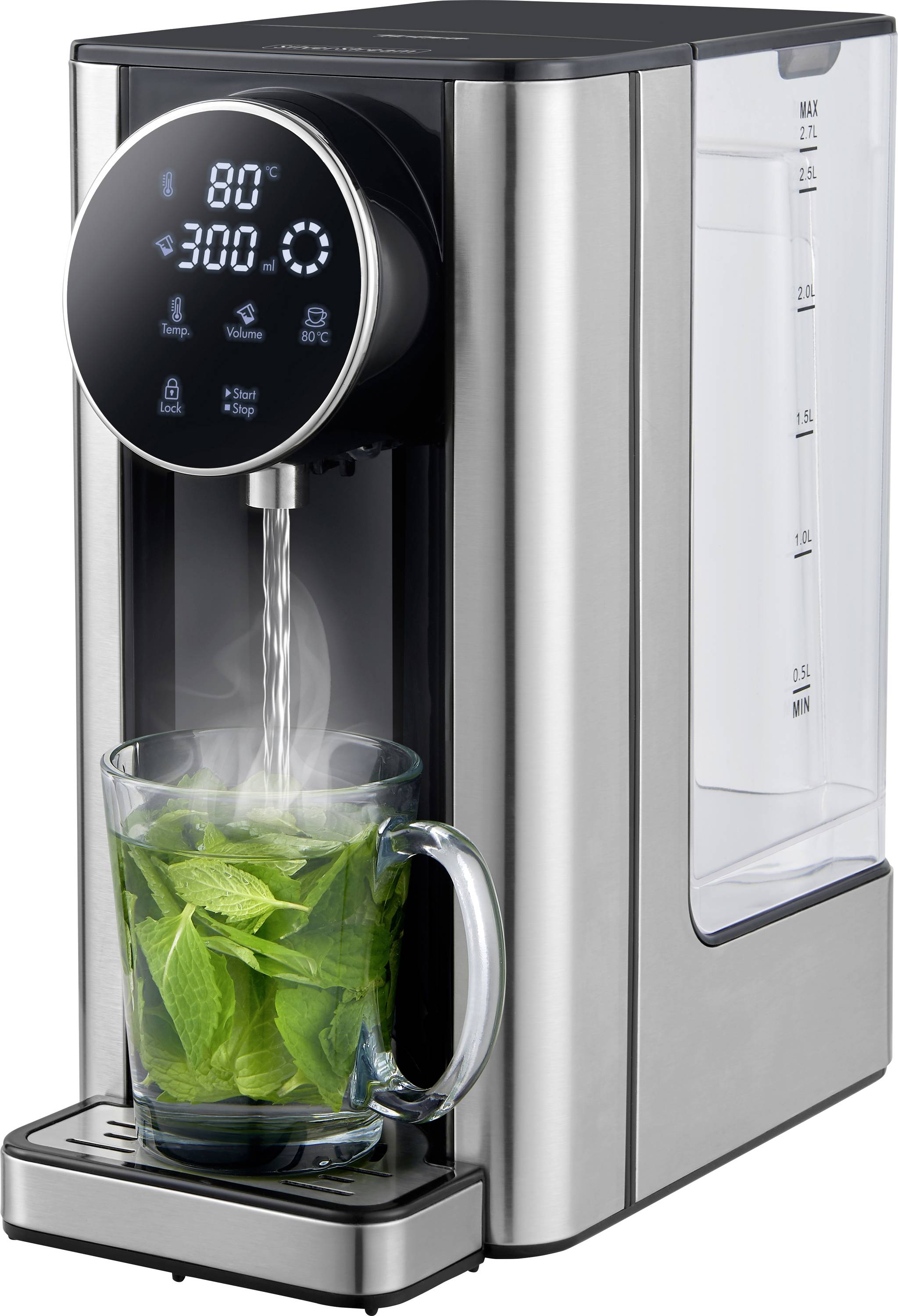 Trisa Silver Stream Hot water dispenser Stainless steel