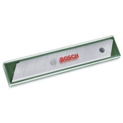Replacement blade in a plastic housing with red 'Bosch' logo, used for cutting work.