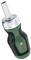 Bosch electric screwdriver, green and black with an ergonomic handle, suitable for light DIY tasks.
