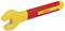 Yellow and red Bosch adjustable spanner with 'Professional' inscription, suitable for professional applications and tradespeople.