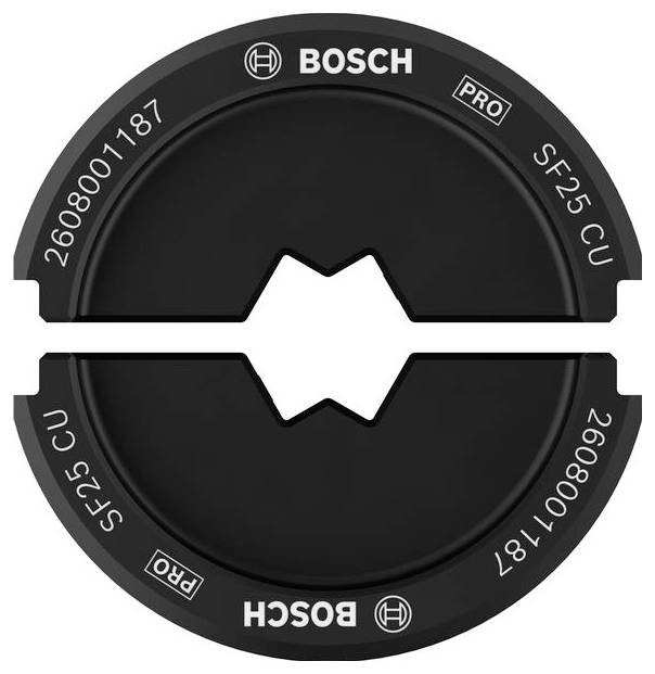 Bosch Accessories 2608001160 2608001160 Crimp inset Spade terminals, Spade terminals 25 up to 25 mm²