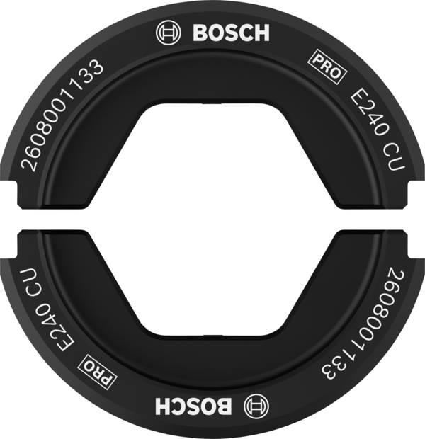 Bosch Accessories 2608001133 2608001133 Crimp inset Spade terminals, Spade terminals 240 up to 240 mm²