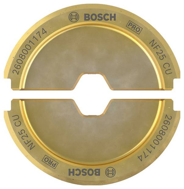 Bosch Accessories 2608001136 2608001136 Crimp inset Spade terminals, Spade terminals 25 up to 25 mm²