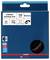 Bosch Expert Sanding Disc 150 mm, compatible with GEX 18V-150-3. Features particle control technology and high durability.
