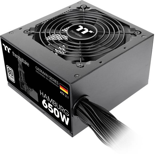 Thermaltake GERMAN SERIES HAMBURG PC power supply unit 650 W ATX 80 PLUS