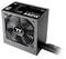 Black Thermaltake power supply, Hamburg 650W model, with fan grille and cable strands. Displaying the 80 Plus logo.