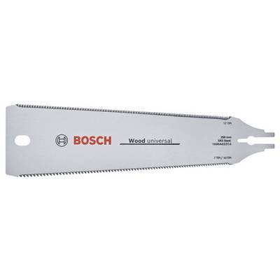 Bosch sabre saw blade, 250 mm, for universal use in wood.