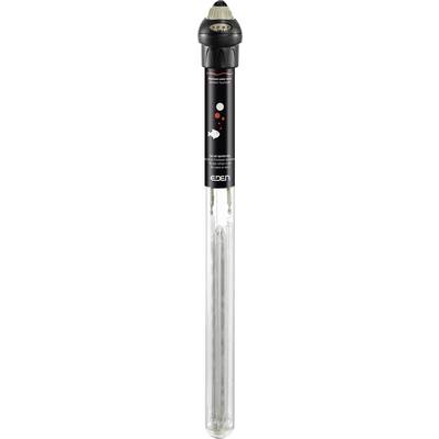 'Aquael ULTRA HEATER' aquarium heater with adjustable temperature setting, digital display, and overheat protection features.