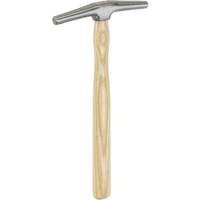 A carpenter's hammer with a wooden handle and a flat, metallic head, suitable for precise woodworking.