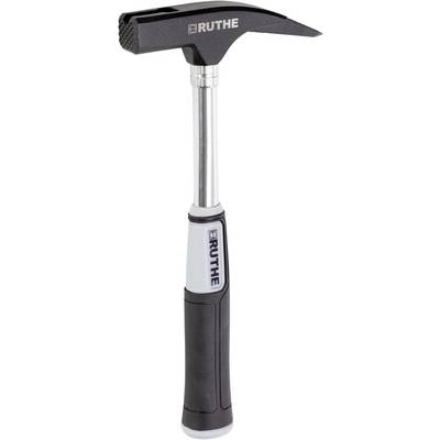 Black claw hammer with grey handle and silver shaft, brand 'Ruthe'.