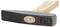 A hammer with a black head and a light wooden handle, suitable for manual crafts. The head displays an embossed logo.