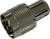 Metal adapter with modified handle and plug, potentially suitable for electronic or audio connections.