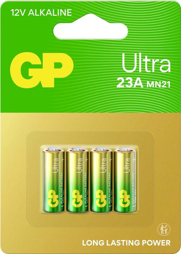 GP Ultra Non-standard battery 23A   12 V  4 pc(s)