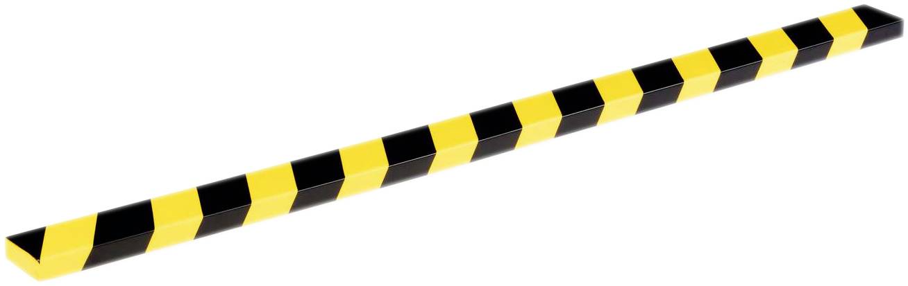 Durable 1108130 Sleeve Black, Yellow (L x W x H) 1000 x 60 x 20 mm