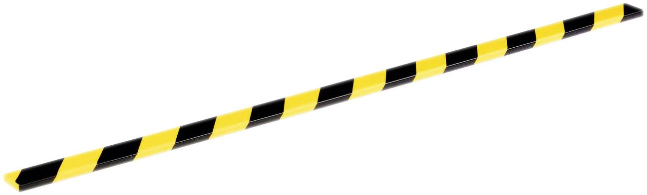 Durable 1107130 Sleeve Black, Yellow (L x W x H) 1000 x 40 x 10 mm