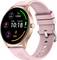 Rosa Smartwatch displays steps, heart rate, and calories burned on the display. Date and time are also visible.