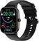 Black smartwatch with rectangular display shows date 'SUN 24', time '09:30', step count '25,626', heart rate '89' and calories '2,356'.