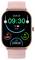 Smartwatch with pink strap shows date 'Sunday, 24', time '09:30', heart rate '89', calories '2356' and steps '25,626'.