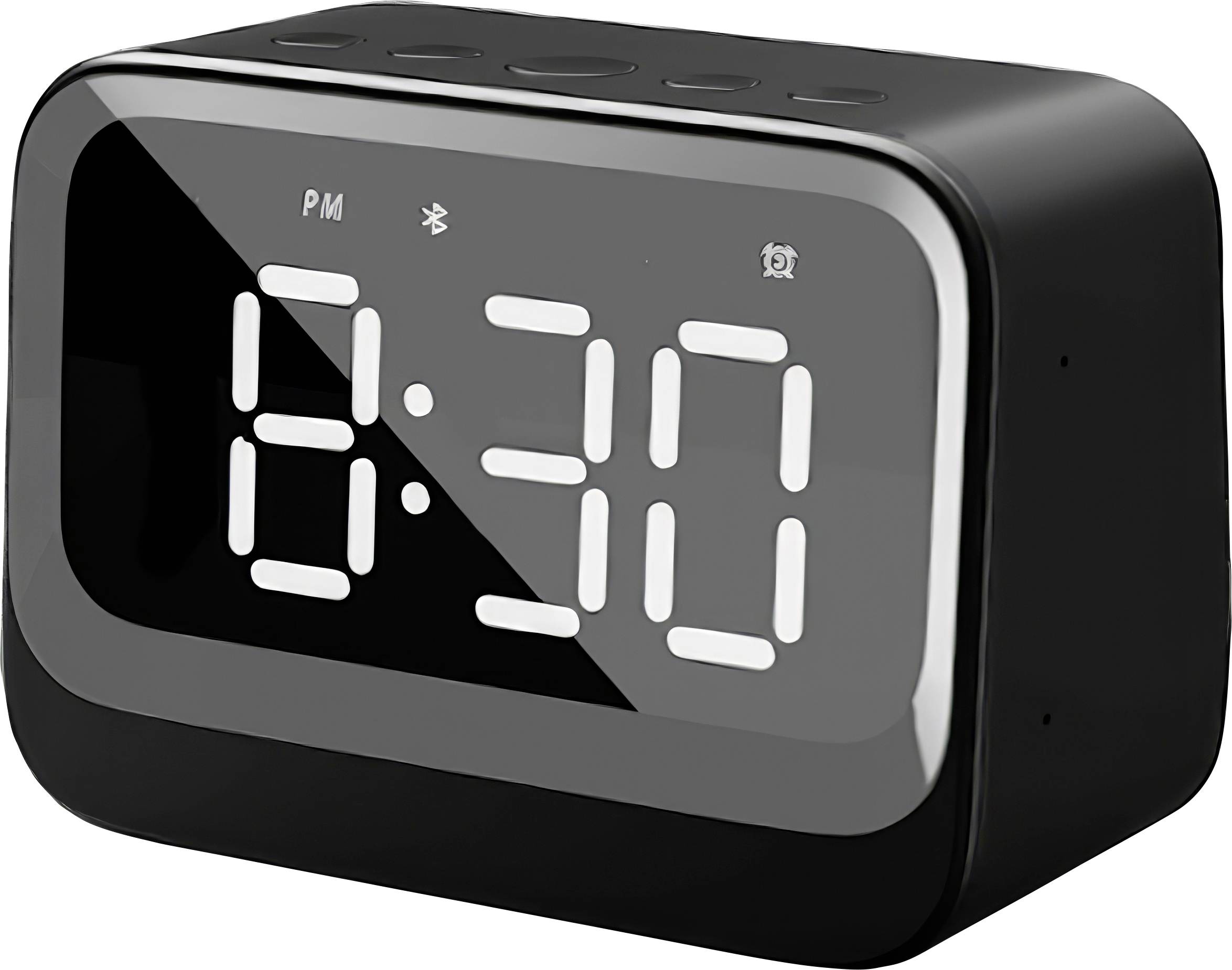 Denver EC-53B Quartz Alarm clock Black Alarm times 2