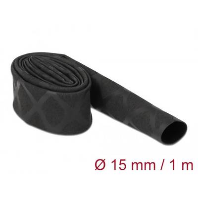 Delock 19586 Heatshrink Black 15 mm Shrinkage:2:1 1 pc(s)-0