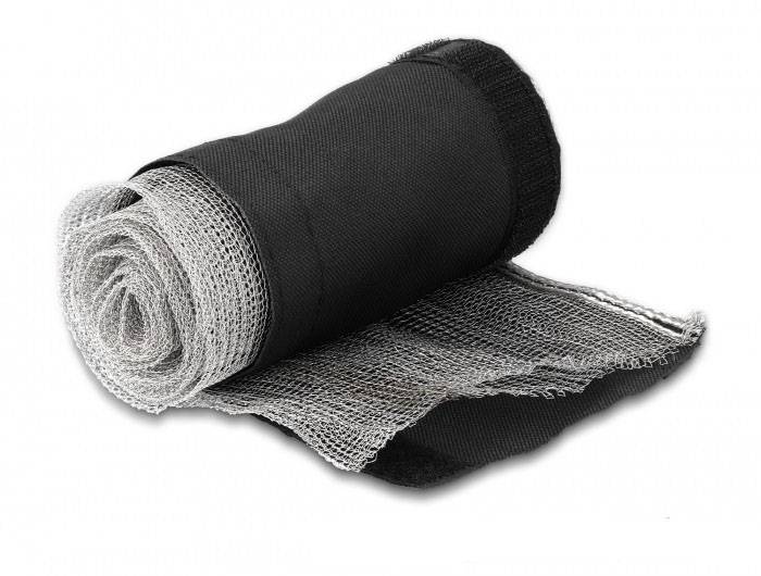 Delock 20842 20842 Braided hose Black Polyester 1 m 25 mm (max) 1 pc(s)