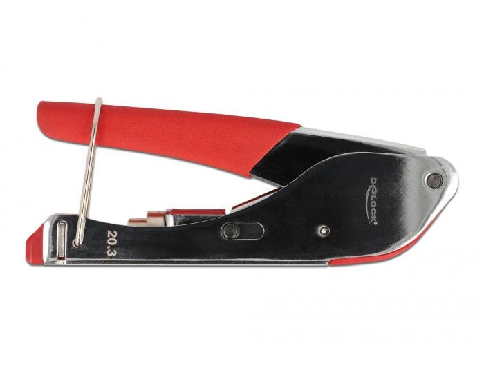 Delock 90514 90514 Crimper F plug PVC-coated RG58-4