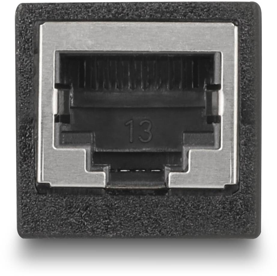 Delock RJ45 Networks Adapter Cable [1x RJ45 socket - 1x RJ45 socket] Black-2