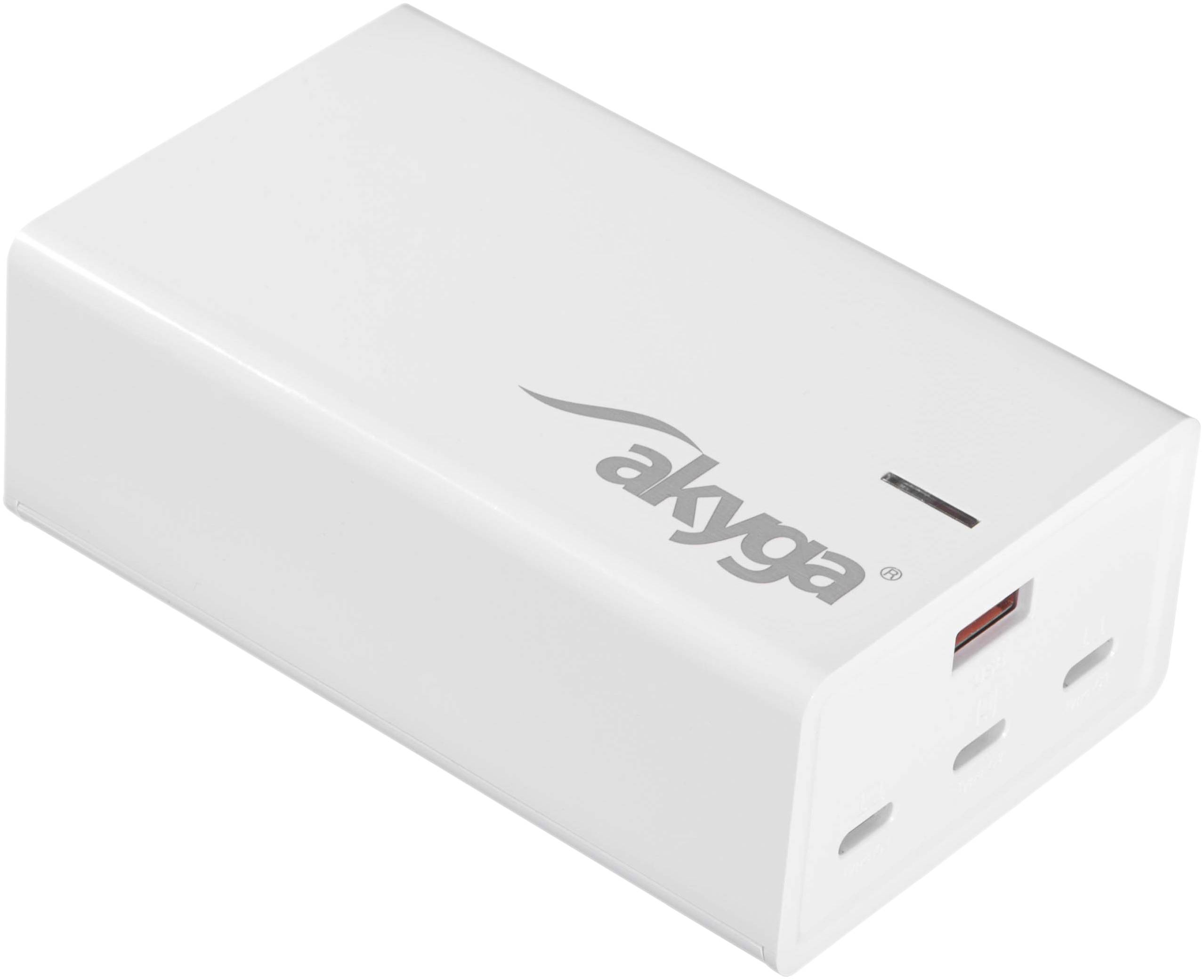 Akyga AK-CH-25 USB charger 140 W 3x USB-C®, 1x USB-A Power Delivery Indoors