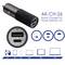 Car Charger 'AK-CH-26' with Fast Charging Function. Displays 65/45/27/18W Charging Options. Two USB-A, One USB-C Port for Various Devices.