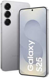Samsung Galaxy S25 5G Smartphone  128 GB 15.7 cm (6.2 inch) EEC B (A - G) Silver, Grey Android™ 15 Dual SIM