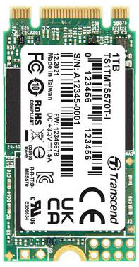 Transcend  1 TB SATA M.2 internal SSD 2242 SATA 6 Gbps, M.2  TS1TMTS570TI-VS1