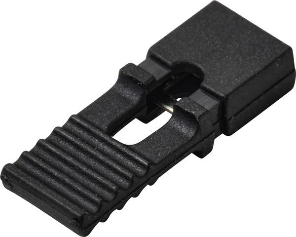 TRU COMPONENTS TC-13537768 Shorting jumper Contact spacing: 2.54 mm Pins per row:2 Content: 100 pc(s)