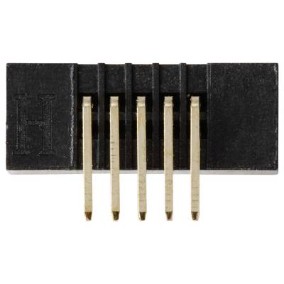 TRU COMPONENTS TC-13537812 Pin strip Contact spacing: 1.27 mm Total number of pins: 10 No. of rows: 2 1 pc(s)-2