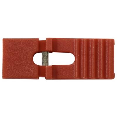 TRU COMPONENTS TC-13537832 Shorting jumper Contact spacing: 2.54 mm Pins per row:2 Content: 1 pc(s)-2