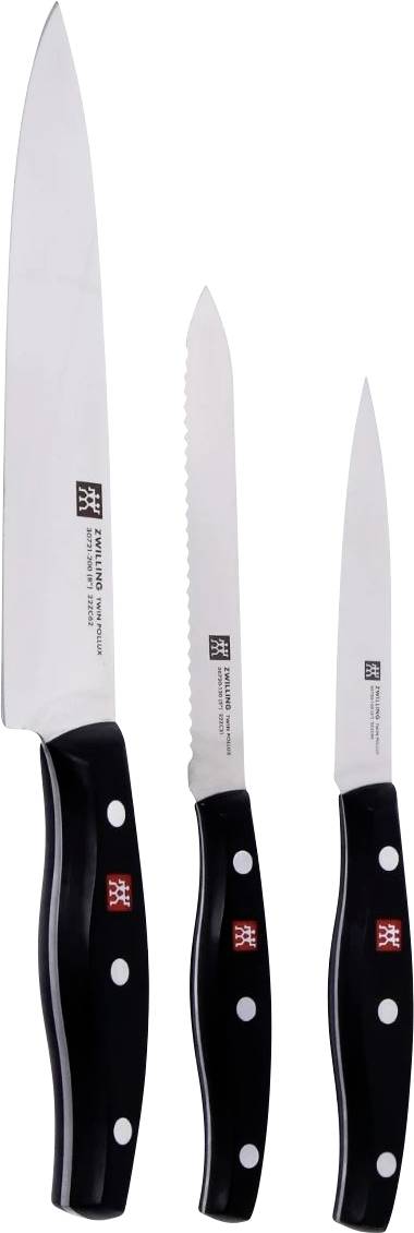 Zwilling 30751-300 Knife set 3 pce. Twin Pollux Black
