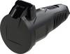 PC Electric 2522-ss Safety mains socket Solid rubber 250 V Black IP54