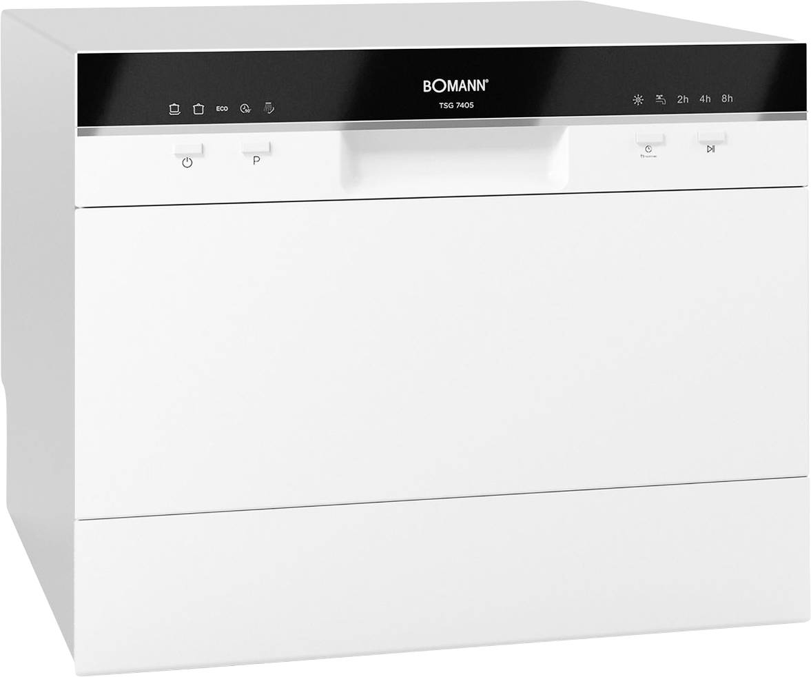 Bomann TSG 7405 Table top dishwasher 550 mm EEC: D (A - G) Free standing White