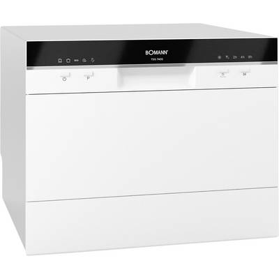 Bomann TSG 7405 Table top dishwasher 550 mm EEC: D (A - G) Free standing White