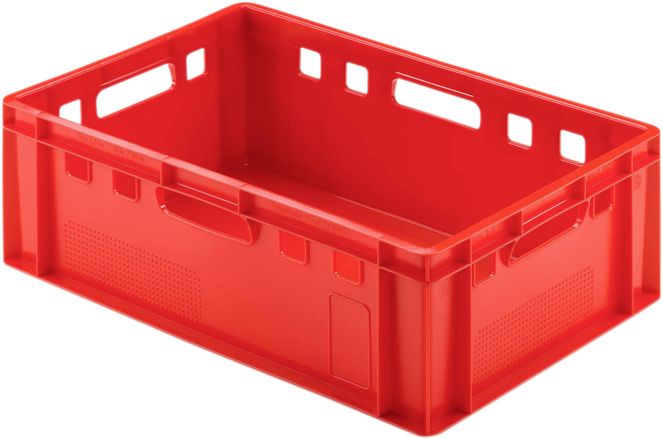 Alutec 75094 Plastic box Food safe (W x H x D) 600 x 200 x 400 mm Orange 1 pc(s)