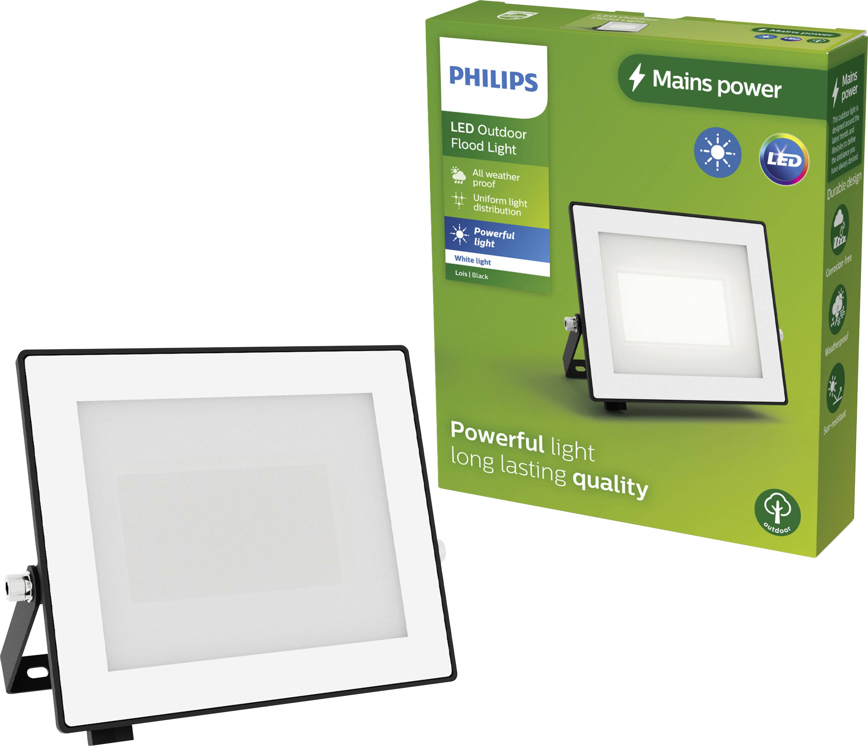 Philips LED Lois 929004641801 LED outdoor floodlight 30 W Warm white
