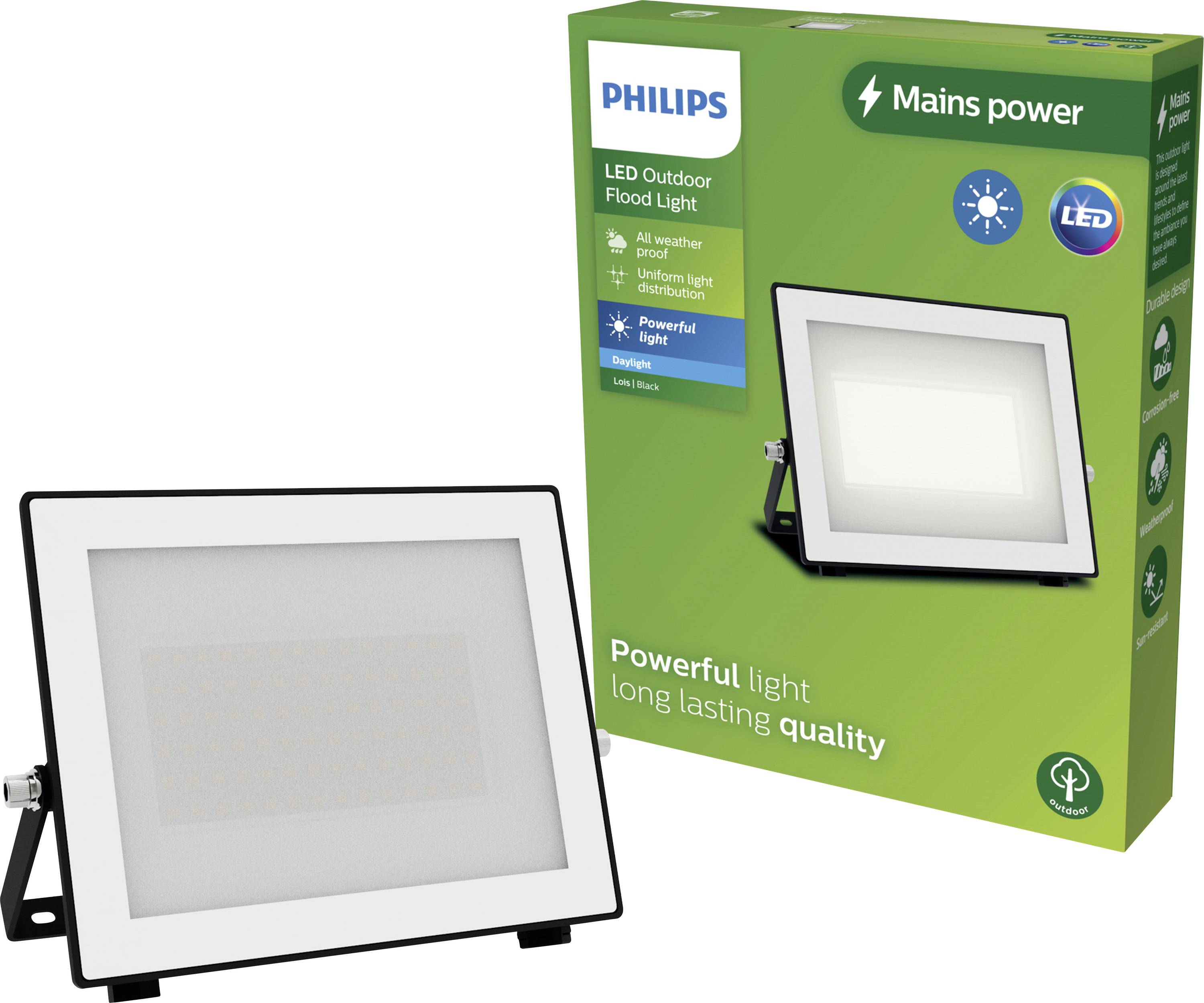 Philips LED Lois 929004642101 LED outdoor floodlight 50 W Cool white