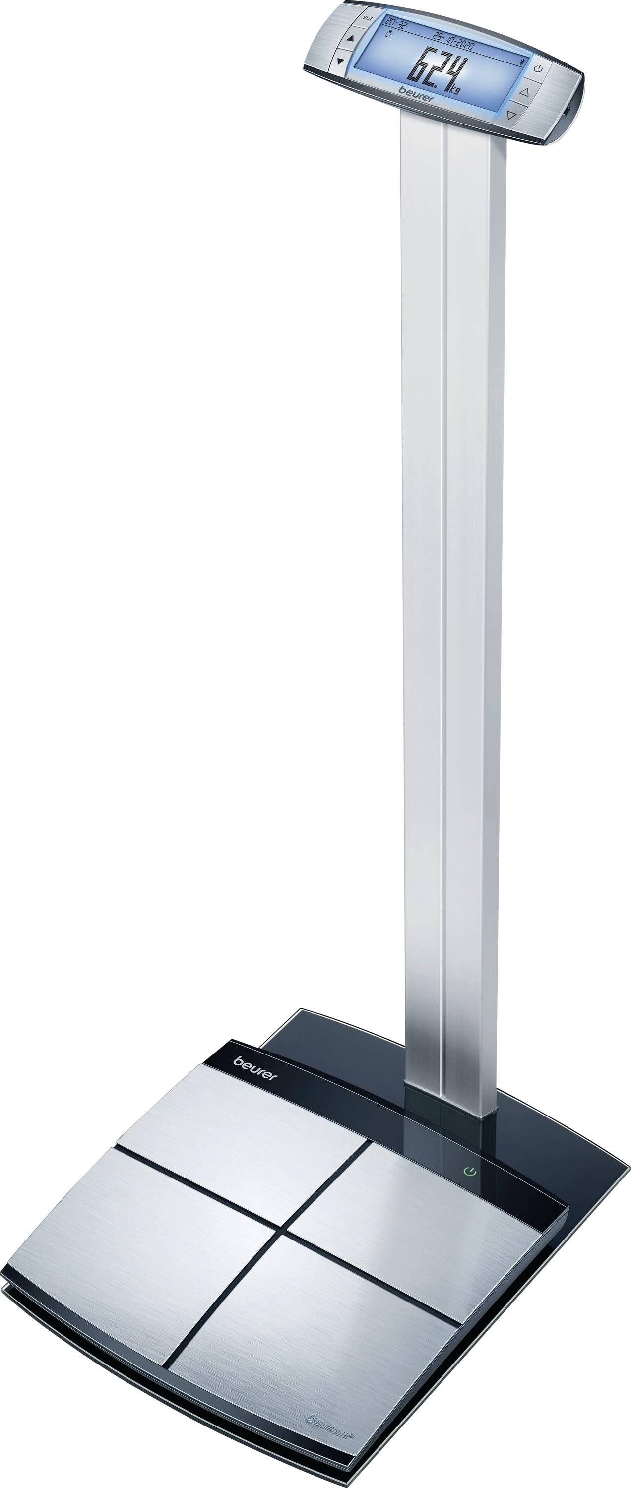 Beurer BF 105 Body Complete Diagnosewaage Smart bathroom scales 74812 Digital Weight range=180 kg Black-3