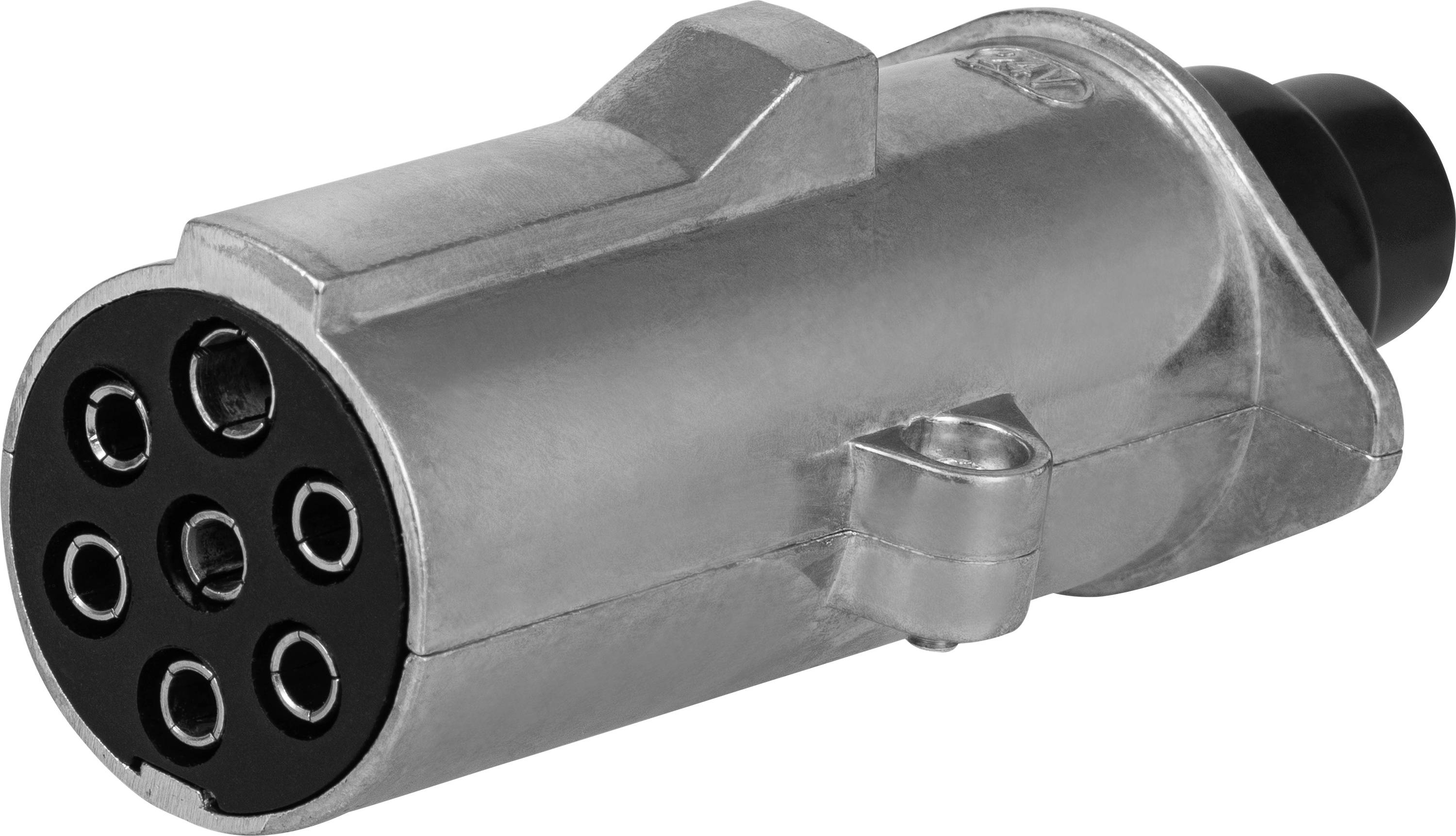 SecoRuet EP024 Trailer connector [Trailer 7-pin type N socket - Open cable ends] Aluminium (die-cast)