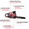 Cordless Chainsaw with Brushless Motor, tool-free guard removal, automatic chain lubrication, rapid chain speed.